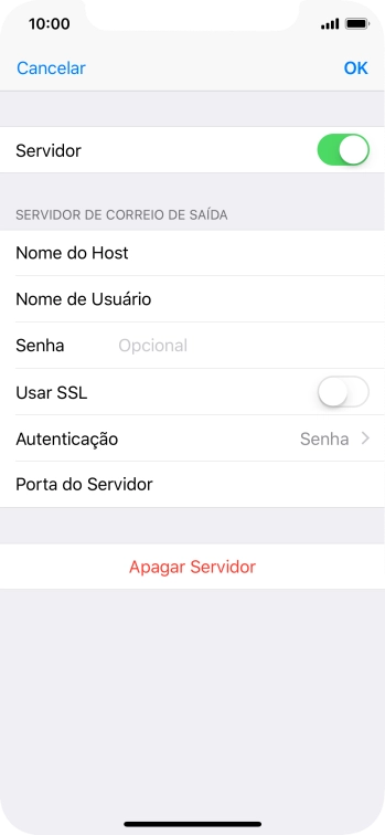 Pressione Autenticação. Pressione Autenticação.