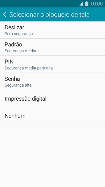 Pressione Padrão. Pressione Padrão.