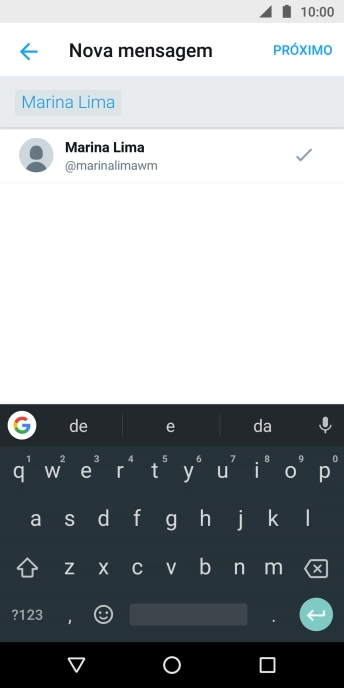 Pressione PRÓXIMO. Pressione PRÓXIMO.