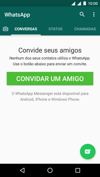 Pressione a tecla de início para finalizar e voltar à tela inicial. Pressione a tecla de início para finalizar e voltar à tela inicial.