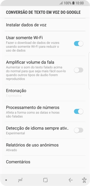 Pressione a tecla de início para finalizar e voltar à tela inicial. Pressione a tecla de início para finalizar e voltar à tela inicial.