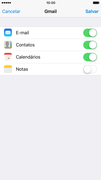 Se a tela mostrar essa imagem, sua conta foi reconhecida e configurada automaticamente. Siga as instruções da tela para inserir mais informações e finalizar a configuração. Se a tela mostrar essa imagem, sua conta foi reconhecida e configurada automaticamente. Siga as instruções da tela para inserir mais informações e finalizar a configuração.