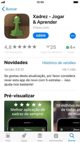 Pressione a tecla de início para finalizar e voltar à tela inicial. Pressione a tecla de início para finalizar e voltar à tela inicial.