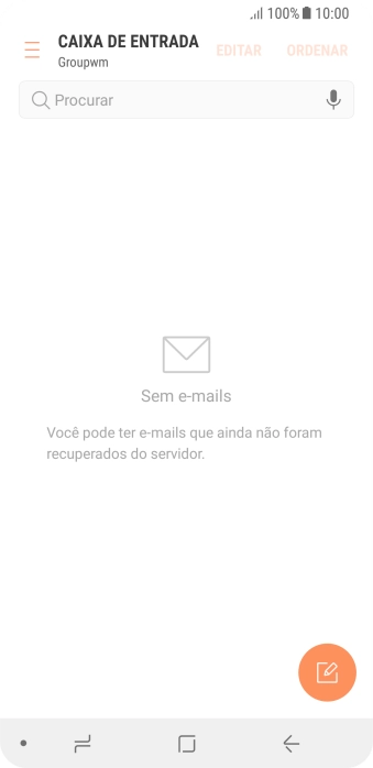 Deslize para a direita a partir do lado esquerdo da tela. Deslize para a direita a partir do lado esquerdo da tela.