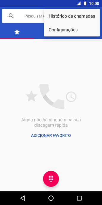 Pressione Configurações. Pressione Configurações.