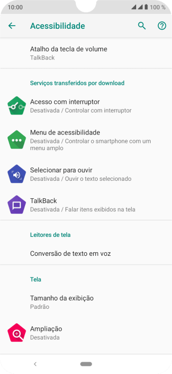 Pressione Selecionar para ouvir. Pressione Selecionar para ouvir.