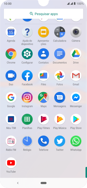 Pressione Play Store. Pressione Play Store.