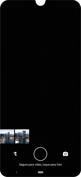 Pressione a foto ou o vídeo desejado. Pressione a foto ou o vídeo desejado.