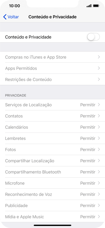 Pressione o indicador ao lado de Pressione o indicador ao lado de