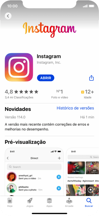 Deslize para cima a partir da parte de baixo da tela para finalizar e voltar para a tela inicial. Deslize para cima a partir da parte de baixo da tela para finalizar e voltar para a tela inicial.
