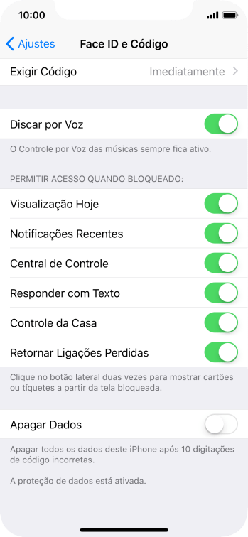 Pressione o indicador ao lado de Pressione o indicador ao lado de