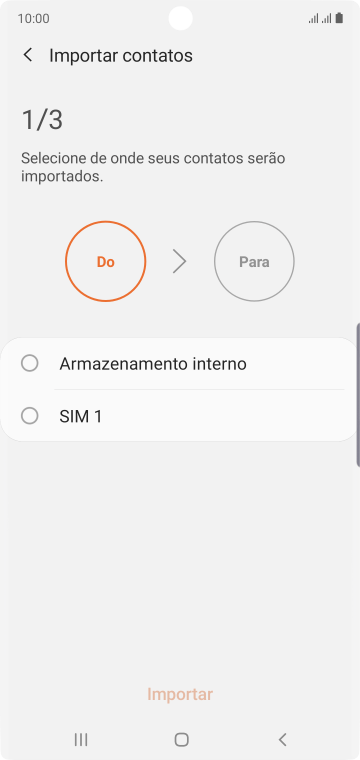 Pressione o chip desejado. Pressione o chip desejado.