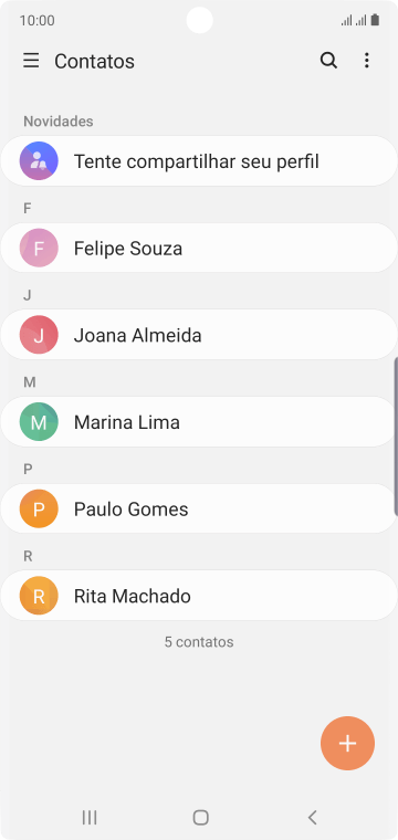 Deslize para a direita a partir do lado esquerdo da tela. Deslize para a direita a partir do lado esquerdo da tela.