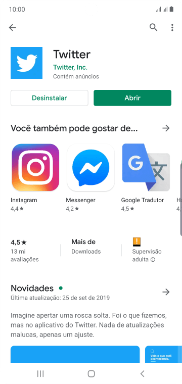 Pressione a tecla de início para finalizar e voltar à tela inicial. Pressione a tecla de início para finalizar e voltar à tela inicial.