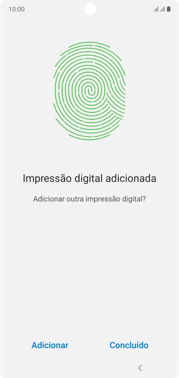 Pressione Concluído. Pressione Concluído.