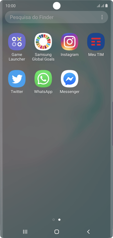 Pressione WhatsApp. Pressione WhatsApp.