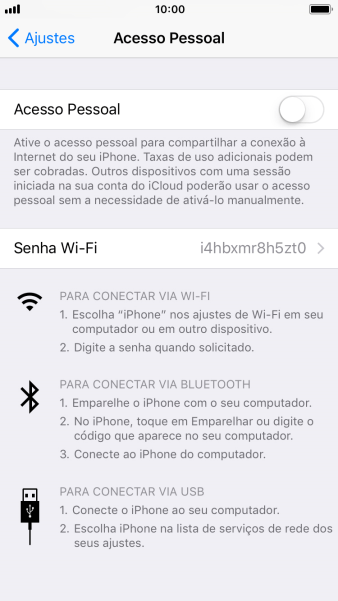 Pressione o indicador ao lado de Pressione o indicador ao lado de