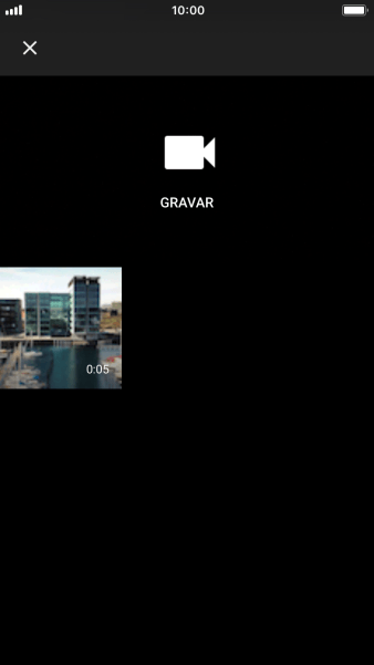 Pressione o vídeo desejado. Pressione o vídeo desejado.