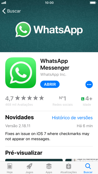 Pressione a tecla de início para voltar à tela inicial. Pressione a tecla de início para voltar à tela inicial.