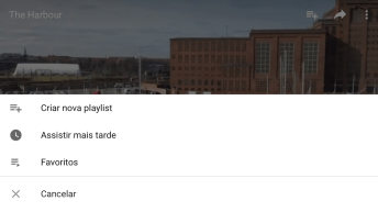 Pressione a lista de reprodução desejada. Pressione a lista de reprodução desejada.