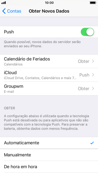 Pressione o indicador ao lado de Pressione o indicador ao lado de
