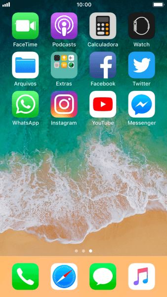 Pressione WhatsApp. Pressione WhatsApp.
