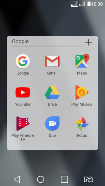 Pressione YouTube. Pressione YouTube.