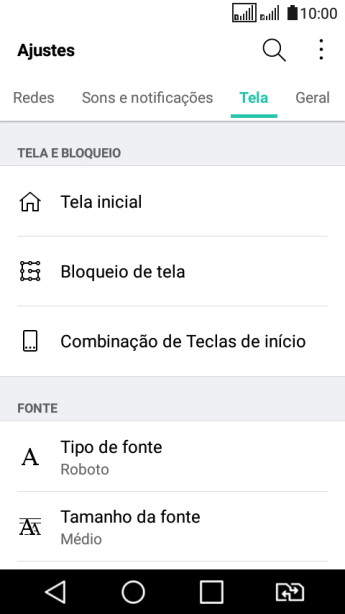 Pressione Bloqueio de tela. Pressione Bloqueio de tela.