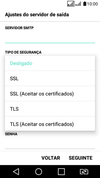 Pressione Desligado para desativar a função. Pressione Desligado para desativar a função.