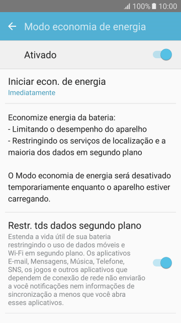 Pressione a tecla de início para finalizar e voltar à tela inicial. Pressione a tecla de início para finalizar e voltar à tela inicial.