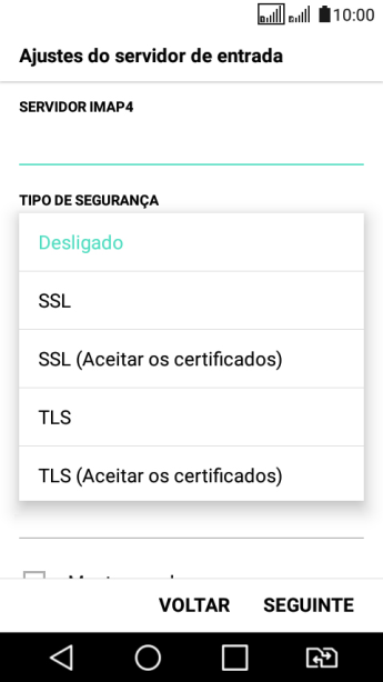 Pressione Desligado para desativar a função. Pressione Desligado para desativar a função.