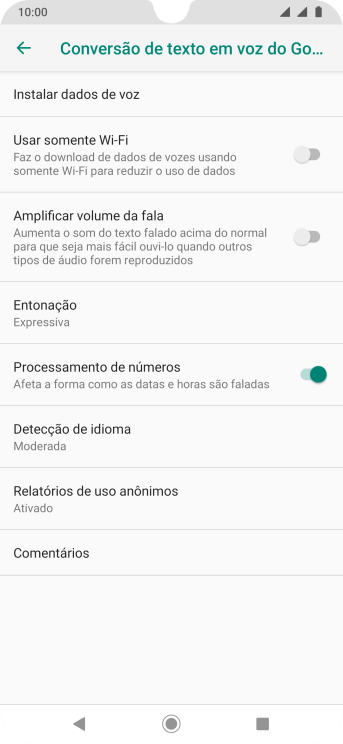 Pressione a tecla de início para finalizar e voltar à tela inicial. Pressione a tecla de início para finalizar e voltar à tela inicial.