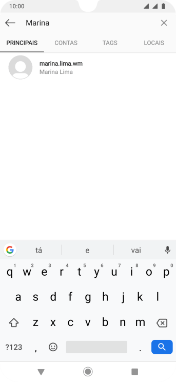 Pressione o usuário desejado. Pressione o usuário desejado.