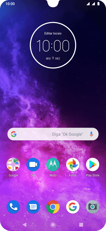 Pressione o ícone de telefone. Pressione o ícone de telefone.