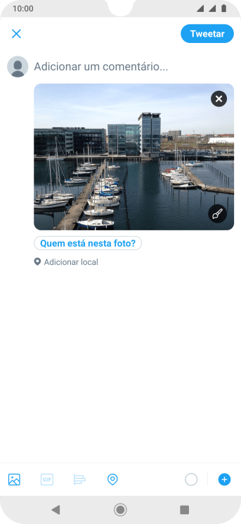 Pressione o campo de escrever, e digite o texto desejado. Pressione o campo de escrever, e digite o texto desejado.
