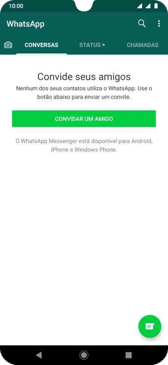 Pressione a tecla de início para finalizar e voltar à tela inicial. Pressione a tecla de início para finalizar e voltar à tela inicial.