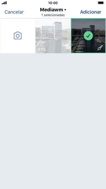 Pressione Adicionar. Pressione Adicionar.