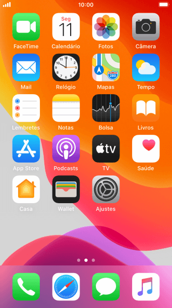 Pressione o ícone de telefone. Pressione o ícone de telefone.