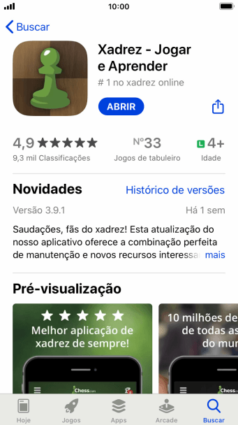 Pressione a tecla de início para finalizar e voltar à tela inicial. Pressione a tecla de início para finalizar e voltar à tela inicial.
