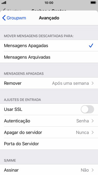 Pressione Autenticação. Pressione Autenticação.