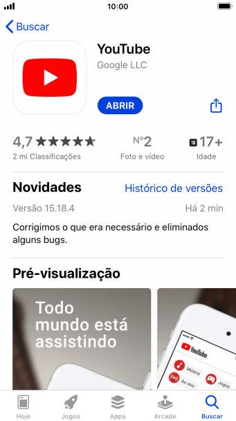 Pressione a tecla de início para finalizar e voltar à tela inicial. Pressione a tecla de início para finalizar e voltar à tela inicial.