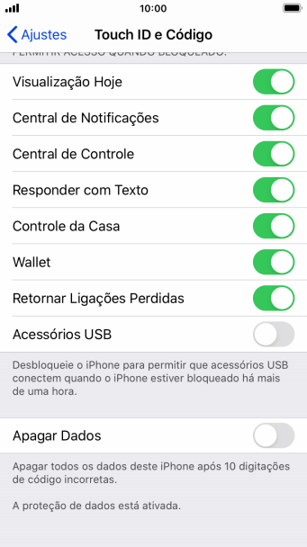 Pressione o indicador ao lado de Pressione o indicador ao lado de