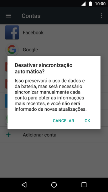 Pressione OK para ativar ou desativar a função. Pressione OK para ativar ou desativar a função.