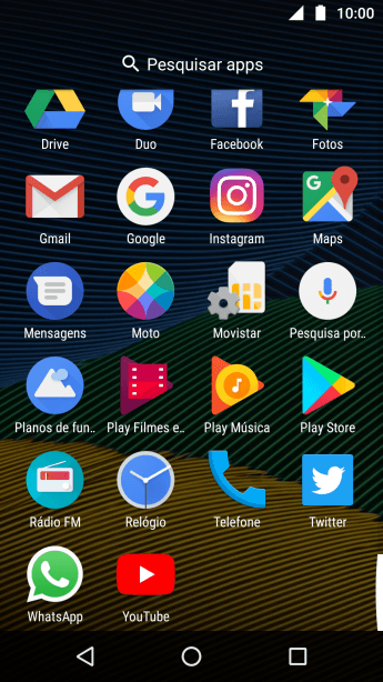 Pressione Play Store. Pressione Play Store.