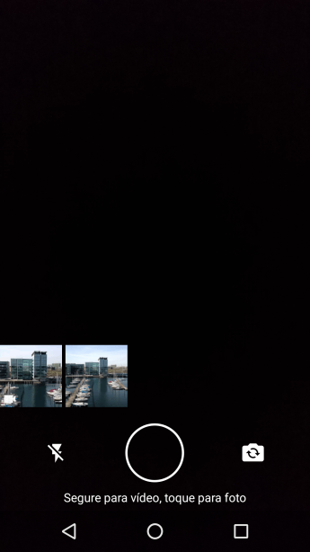 Pressione a foto ou o vídeo desejado. Pressione a foto ou o vídeo desejado.