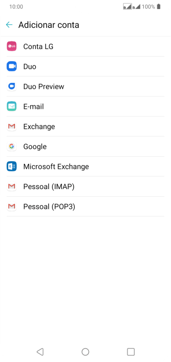 Pressione E-mail. Pressione E-mail.