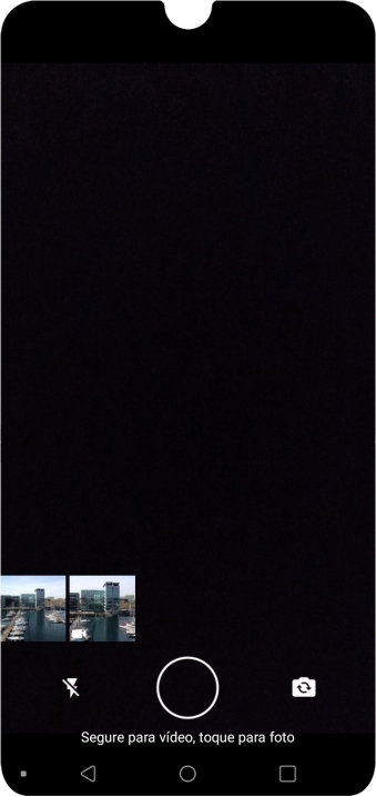 Pressione a foto ou o vídeo desejado. Pressione a foto ou o vídeo desejado.