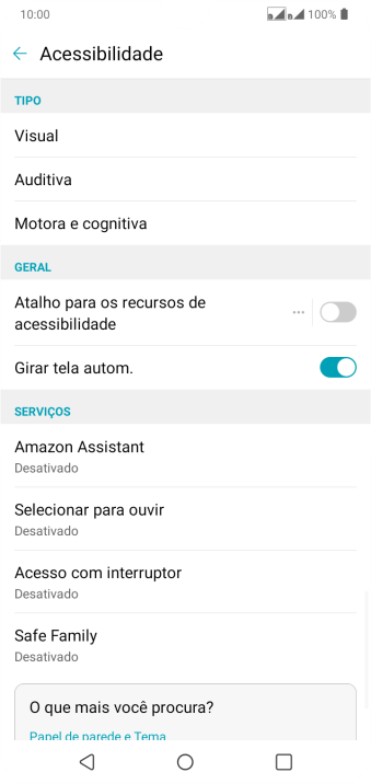 Pressione Selecionar para ouvir. Pressione Selecionar para ouvir.