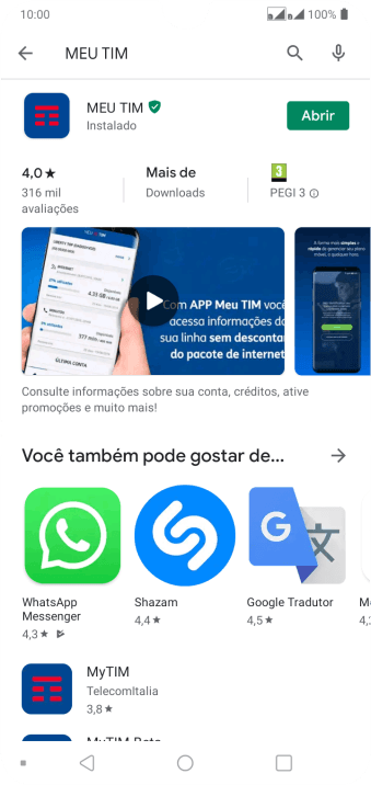 Pressione a tecla de início para finalizar e voltar à tela inicial. Pressione a tecla de início para finalizar e voltar à tela inicial.
