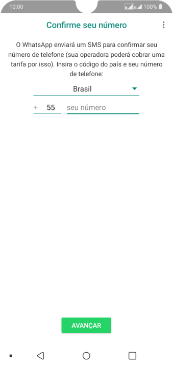 Pressione a lista suspensa. Pressione a lista suspensa.